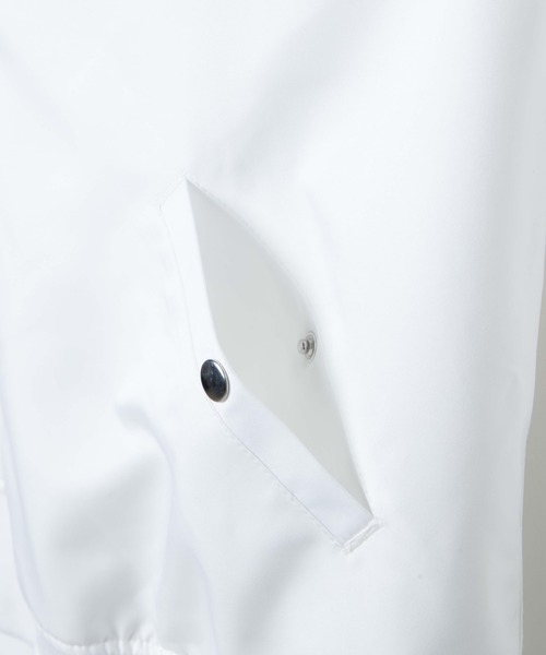 WEGO（ウィゴー）の「WEGO/GirlビッグシルエットMA-1（MA-1・メンズ・ホワイト/ブラック・MEDIUM/LARGE）」の4枚目の写真