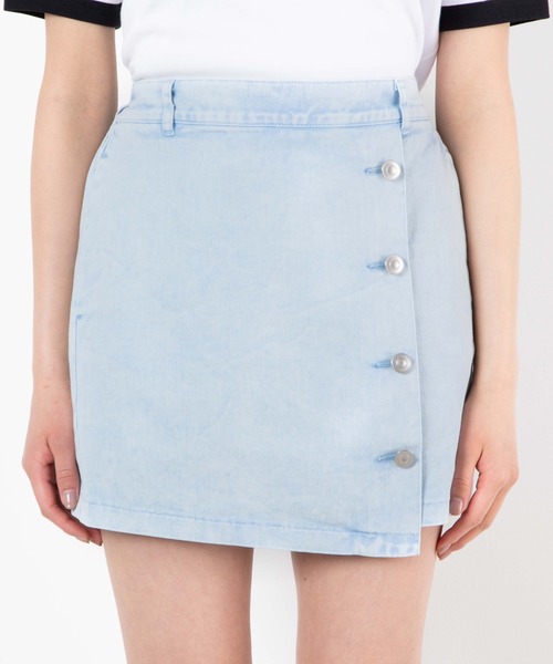 WEGO(ウィゴー)の「WEGO/カラーケミカルミニスカパン(スカート・レディース・ブラック/ブルー/グリーン・FREE)」の15枚目の写真