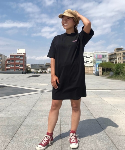 エックスガール　シャツワンピース 20%OFF クリアランスセール】エックスガール ワンピース Tシャツ