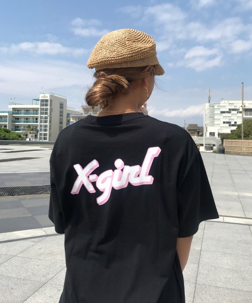 X-girl（エックスガール）の「【ムラサキスポーツ別注】X-girl