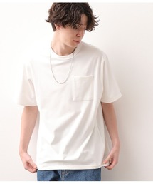 JUNRED | 【程よいゆるさで1枚でもおしゃれを】バックメッシュポンチクルー(Tシャツ/カットソー)