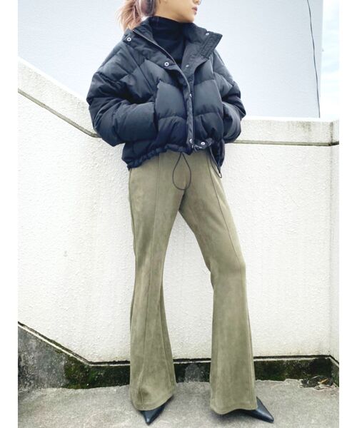 GYDA(ジェイダ)の「【WEB限定】ショートダウンコート(ダウンジャケット/コート・レディース・ブラック/オフホワイト/その他1・FREE)」の21枚目の写真