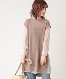 natural couture | 【WEB限定】プチハイロングチュニック(シャツ/ブラウス)