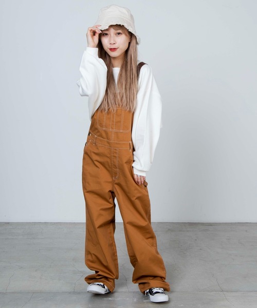 セール】WEGO/チノオーバーオール（サロペット/オーバーオール）｜WEGO 