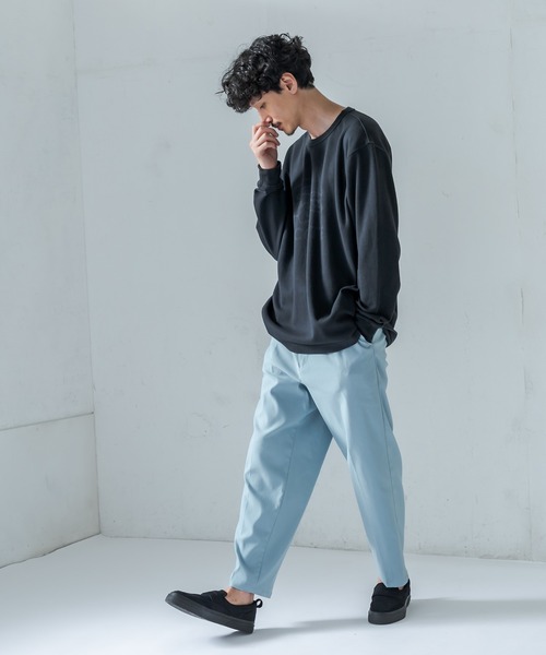 Lacoste ラコステ トップス セール ラコステ サンドブラストクロッククルーネックスウェット Tシャツ カットソー Lacoste ラコステ のファッション