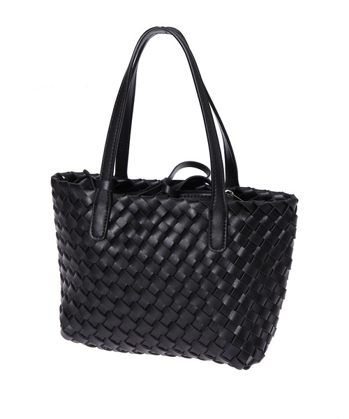 Edit Sheen（エディットシーン）の「細編みミニトートバッグ（トートバッグ・レディース・ブラック/ベージュ・FREE）」の11枚目の写真