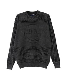 HYSTERIC GLAMOUR | ORIGINAL BLUES×HYSTERIC/ HG SMILEプルオーバー(ニット/セーター)