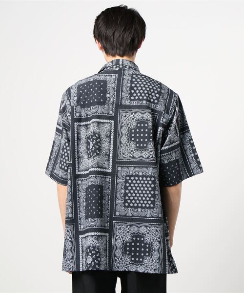 DEAR LAUREL(ディアローレル)の「DEAR LAUREL/ディアローレル 半袖シャツ D21S2401(シャツ/ブラウス・メンズ・ブラック/ネイビー/ホワイト・L/M)」の5枚目の写真