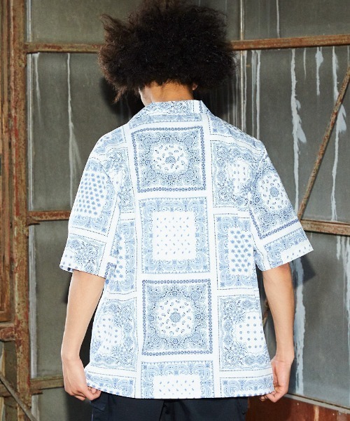 DEAR LAUREL(ディアローレル)の「DEAR LAUREL/ディアローレル 半袖シャツ D21S2401(シャツ/ブラウス・メンズ・ブラック/ネイビー/ホワイト・L/M)」の7枚目の写真