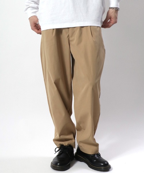 no.8 Kids tapered tuck pants（キッズテーパードタックパンツ