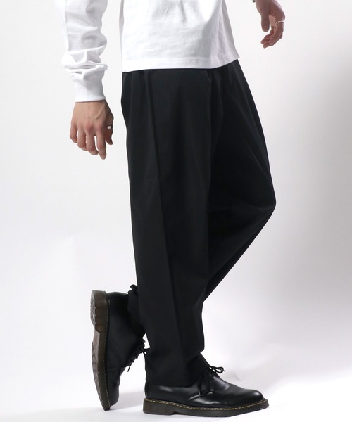 SITRY（シトリー）の「loose tapered tuck wide Pants/ルーズ