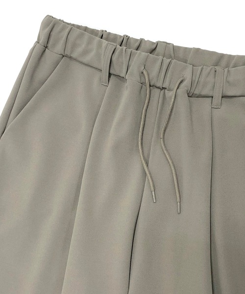 ADMIX/ATELIER SAB MEN(アドミックスアトリエサブメン)の「アムンゼン ストレッチ ジャージ / リラックス イージー ワイド テーパードパンツ(スラックス・メンズ・ブラック/ブラウン/グレイッシュベージュ・48/50)」の11枚目の写真