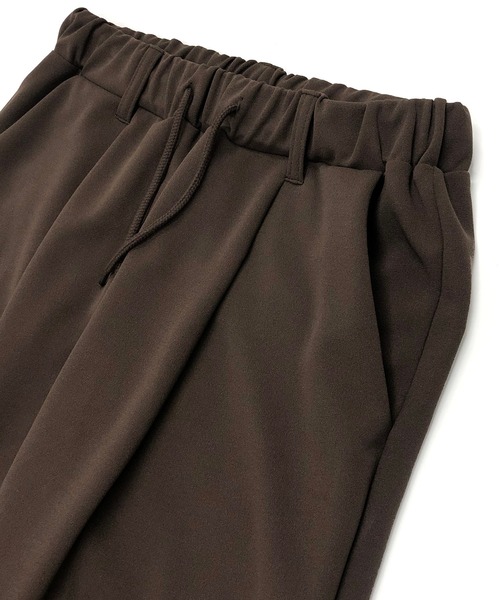 ADMIX/ATELIER SAB MEN(アドミックスアトリエサブメン)の「アムンゼン ストレッチ ジャージ / リラックス イージー ワイド テーパードパンツ(スラックス・メンズ・ブラック/ブラウン/グレイッシュベージュ・48/50)」の16枚目の写真