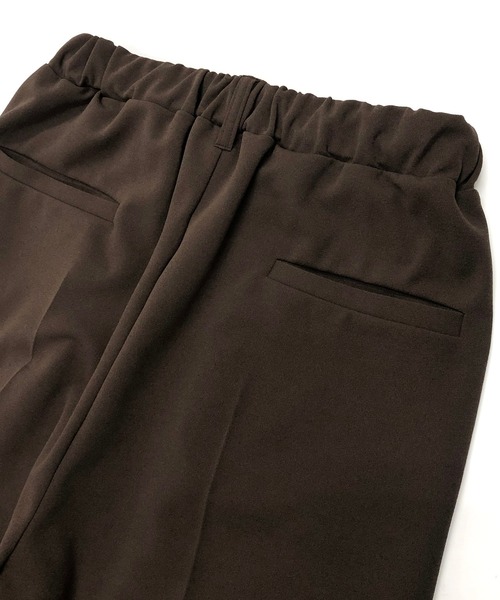 ADMIX/ATELIER SAB MEN(アドミックスアトリエサブメン)の「アムンゼン ストレッチ ジャージ / リラックス イージー ワイド テーパードパンツ(スラックス・メンズ・ブラック/ブラウン/グレイッシュベージュ・48/50)」の17枚目の写真