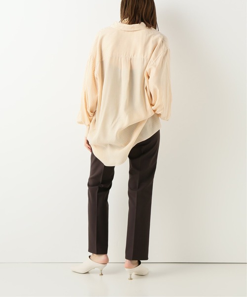 JOINT WORKS（ジョイントワークス）の「J-ストレッチツイルフレアパンツ（スラックス・レディース・ライトグレー/ネイビー/ブラウン・SMALL/MEDIUM）」の19枚目の写真