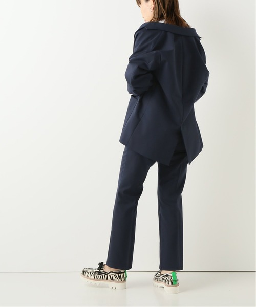 JOINT WORKS（ジョイントワークス）の「J-ストレッチツイルフレアパンツ（スラックス・レディース・ライトグレー/ネイビー/ブラウン・SMALL/MEDIUM）」の10枚目の写真