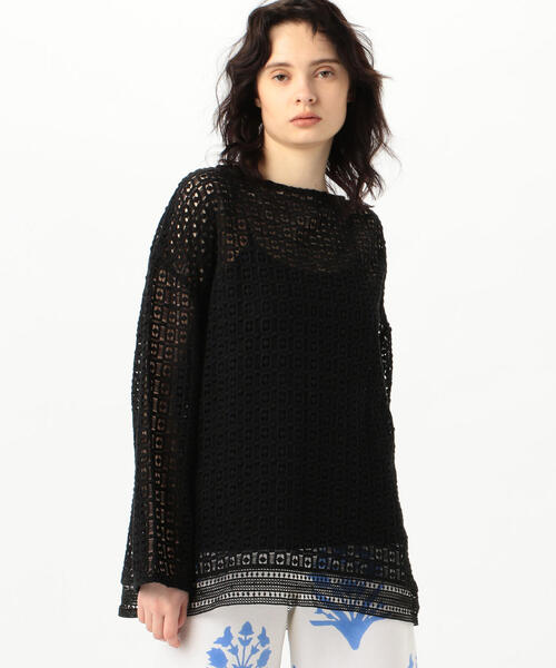 別注ne Quittez pas BLACK×TOMORROWLAND ブラウス TOMORROWLAND （トゥモローランド）の「【別注】ne Quittez pas