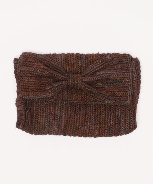 Le Voyage en Panier(ルヴォヤージュアンパニエ)の「/Le Voyage Panier/リボンストロークラッチバッグ(クラッチバッグ・レディース・ブラウン・FREE)」の1枚目の写真