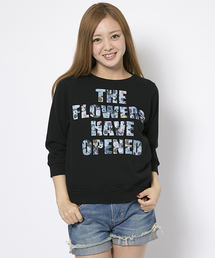 X-girl | BLOOMING SWEAT H/S TOP(Tシャツ/カットソー)