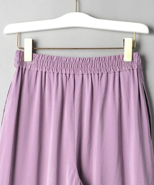 BEAUTY&YOUTH UNITED ARROWS（ビューティーアンドユースユナイテッドアローズ）の「BY ドローストリングイージーパンツ（その他パンツ・レディース・ライトグレー/ブラック/ライラック・SMALL/MEDIUM/LARGE）」の16枚目の写真