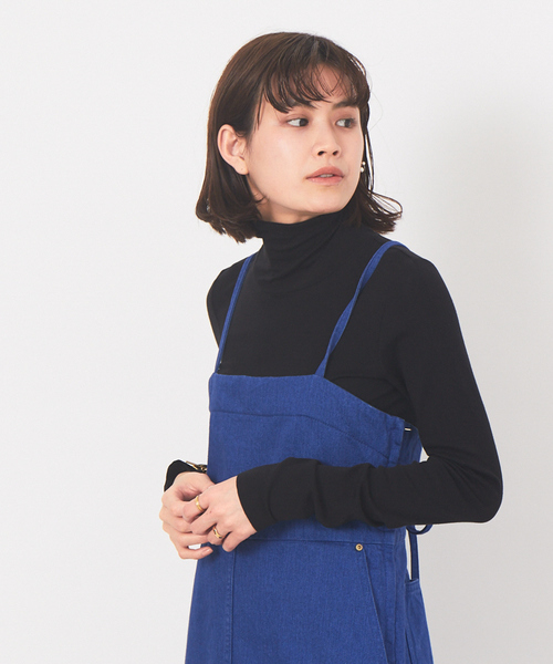 Rouge vif(ルージュヴィフ)の「丸胴フライスタートル(Tシャツ/カットソー・レディース・ピンク/ブラック/アイボリー・フリー)」の8枚目の写真