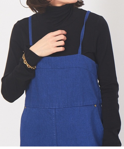 Rouge vif(ルージュヴィフ)の「丸胴フライスタートル(Tシャツ/カットソー・レディース・ピンク/ブラック/アイボリー・フリー)」の3枚目の写真