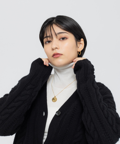 Rouge vif(ルージュヴィフ)の「丸胴フライスタートル(Tシャツ/カットソー・レディース・ピンク/ブラック/アイボリー・フリー)」の20枚目の写真