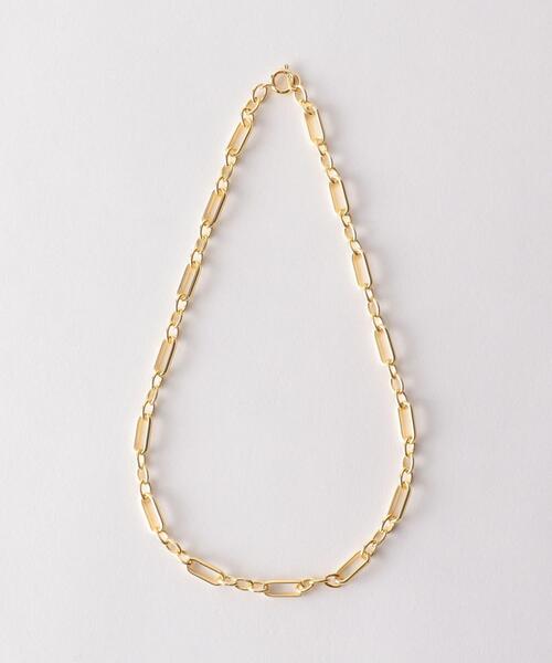BEAUTY&YOUTH UNITED ARROWS（ビューティーアンドユースユナイテッドアローズ）の「BY メタルチェーンコンビショートネックレス（ネックレス・レディース・ゴールド・FREE）」の3枚目の写真