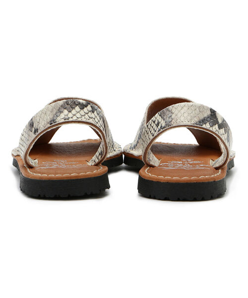 PENELOPE（ペネローペ）の「PENELOPE (ペネロペ)  メノルカサンダル（サンダル・レディース・ブラック/グレー/シルバー・38/37/36）」の4枚目の写真