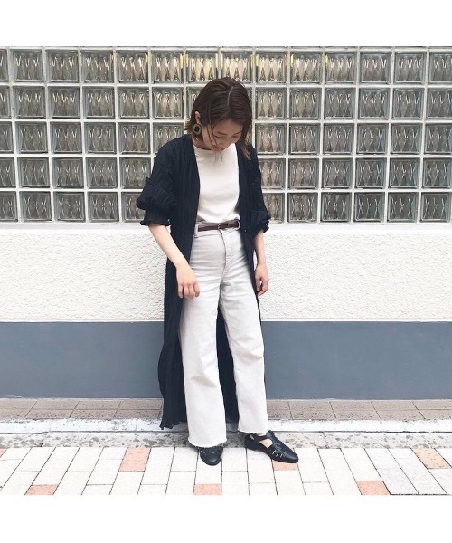 JELLY BEANS（ジェリービーンズ）の「グルカサンダル(216-30100)JELLY BEANS(ジェリービーンズ)（サンダル・レディース・アイボリー/カーキ/ブラック・M/L/S）」の5枚目の写真