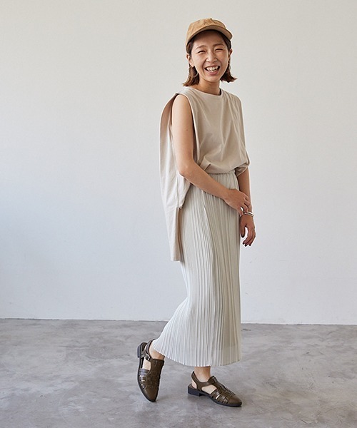 JELLY BEANS（ジェリービーンズ）の「グルカサンダル(216-30100)JELLY BEANS(ジェリービーンズ)（サンダル・レディース・アイボリー/カーキ/ブラック・M/L/S）」の13枚目の写真