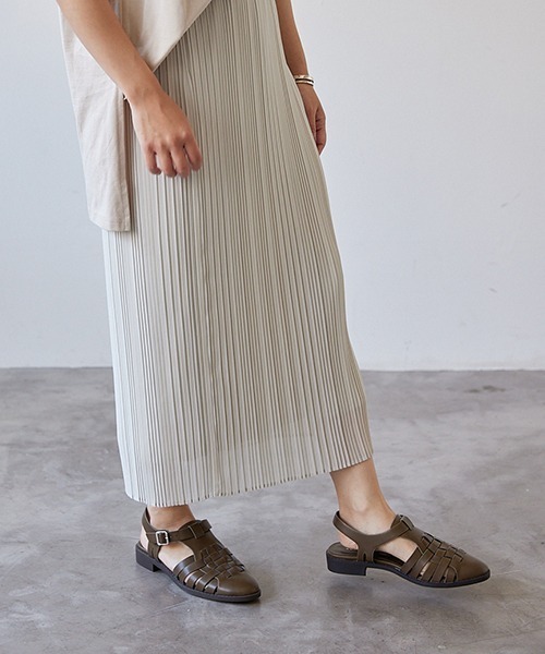 JELLY BEANS（ジェリービーンズ）の「グルカサンダル(216-30100)JELLY BEANS(ジェリービーンズ)（サンダル・レディース・アイボリー/カーキ/ブラック・M/L/S）」の17枚目の写真