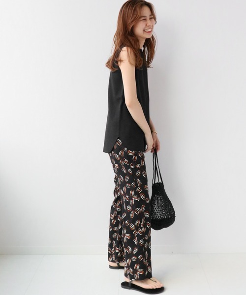 JOURNAL STANDARD relume(ジャーナルスタンダード レリューム)の「TCワッフルノースリーブ◆(Tシャツ/カットソー・レディース・ホワイト/ベージュ/ネイビー/グレー/ブラック・FREE)」の8枚目の写真