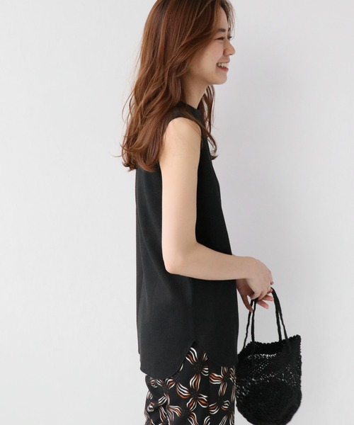 JOURNAL STANDARD relume(ジャーナルスタンダード レリューム)の「TCワッフルノースリーブ◆(Tシャツ/カットソー・レディース・ホワイト/ベージュ/ネイビー/グレー/ブラック・FREE)」の11枚目の写真