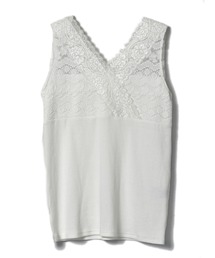 DRWCYS | デザインレースタンク(タンクトップ)