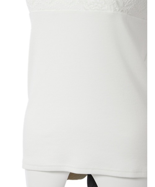 DRWCYS（ドロシーズ）の「デザインレースタンク（タンクトップ・レディース・ホワイト/ブラック・FREE）」の8枚目の写真