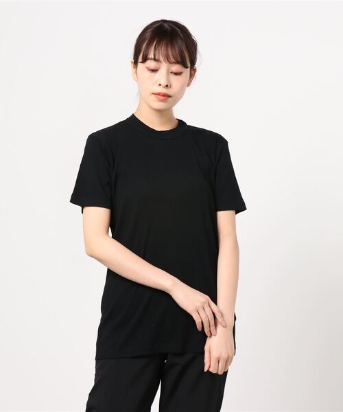 TOM WOOD（トムウッド）の「TOM WOOD / リブカットソー（Tシャツ/カットソー・レディース・ブラック・X-SMALL）」の6枚目の写真