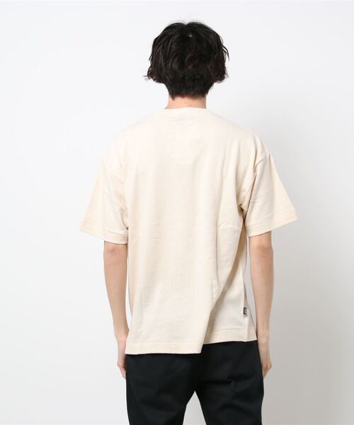 MANASTASH（マナスタッシュ）の「MANASTASH/マナスタッシュ/ヘンプポケットTシャツ/HEMP POCKET TEE（Tシャツ/カットソー・メンズ・オレンジ系その他/ナチュラル/ブラック・MEDIUM/X-LARGE/LARGE）」の5枚目の写真