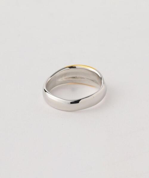 green label relaxing（グリーンレーベルリラクシング）の「SC GLR Nuance RING リング 指輪（リング・メンズ・ゴールド/シルバー・17/19/15 ）」の5枚目の写真