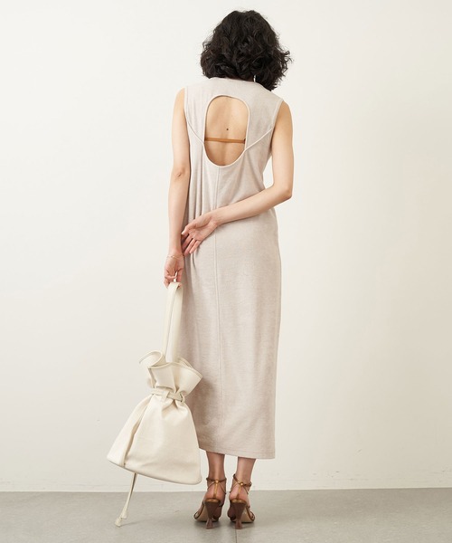 ワンピース ドレス Whim ワンピースパイルバックシャンワンピース ワンピース Whim Gazette ウィムガゼット のファッション