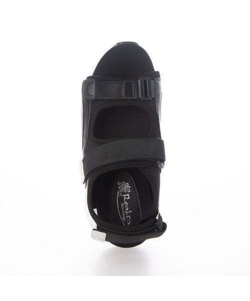 Realta（レアルタ）の「Realta(レアルタ) ダブルベルトベルクロエアー底スポーツ サンダル（サンダル・レディース・ブラック/グレー・S/LL/M/L）」の13枚目の写真