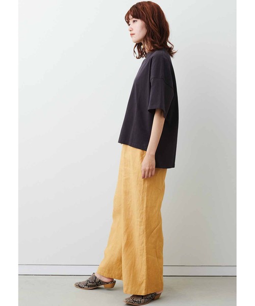 MEDE19F（メデジュウキュウ）の「ＭＥＤＥ１９Ｆ　トルコオーガニックコットンＴシャツ（Tシャツ/カットソー・レディース・ホワイト/チャコール・XX-LARGE/X-LARGE/LARGE/MEDIUM）」の7枚目の写真
