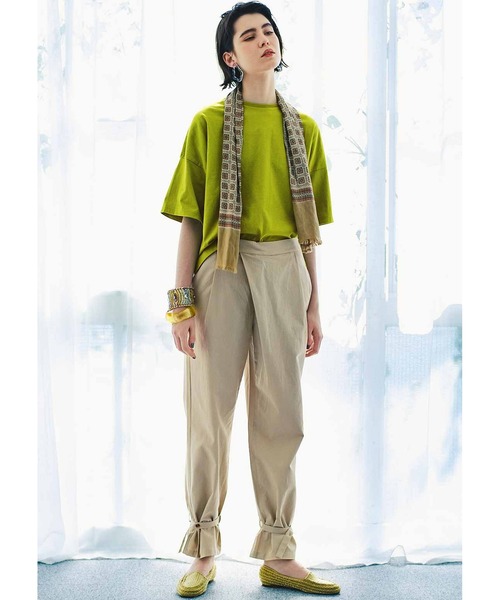 MEDE19F（メデジュウキュウ）の「ＭＥＤＥ１９Ｆ　トルコオーガニックコットンＴシャツ（Tシャツ/カットソー・レディース・ホワイト/チャコール・XX-LARGE/X-LARGE/LARGE/MEDIUM）」の17枚目の写真