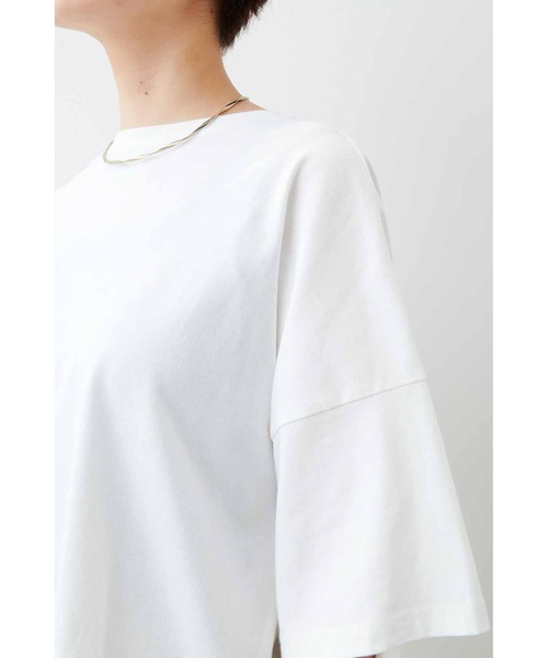 MEDE19F（メデジュウキュウ）の「ＭＥＤＥ１９Ｆ　トルコオーガニックコットンＴシャツ（Tシャツ/カットソー・レディース・ホワイト/チャコール・XX-LARGE/X-LARGE/LARGE/MEDIUM）」の18枚目の写真