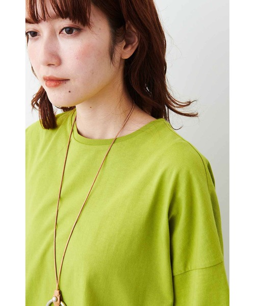 MEDE19F（メデジュウキュウ）の「ＭＥＤＥ１９Ｆ　トルコオーガニックコットンＴシャツ（Tシャツ/カットソー・レディース・ホワイト/チャコール・XX-LARGE/X-LARGE/LARGE/MEDIUM）」の22枚目の写真