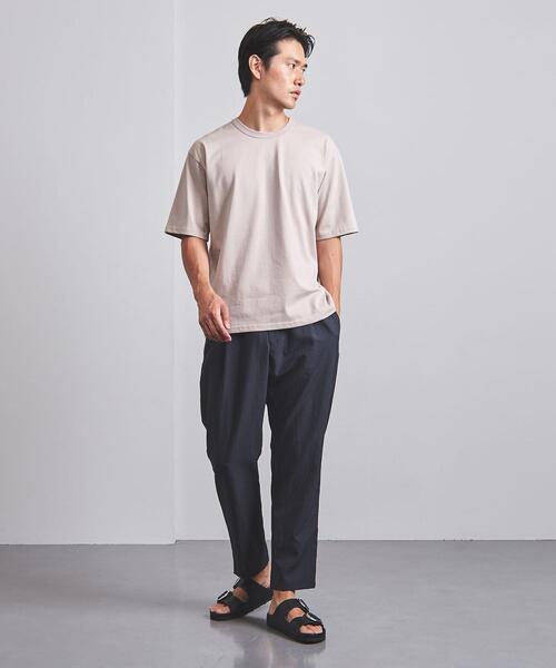 UNITED ARROWS（ユナイテッドアローズ）の「【WEB限定】＜UNITED ARROWS＞ コットン/ポリエステル カラー Tシャツ（Tシャツ/カットソー・メンズ・ホワイト/ライトグレー/ライトブルー/ブラック/ベージュ/オフホワイト/ダークグレー/ライトピンク/ケリー/ロイヤルブルー・SMALL/MEDIUM/LARGE/X-LARGE）」の12枚目の写真
