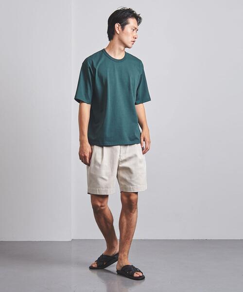 UNITED ARROWS（ユナイテッドアローズ）の「【WEB限定】＜UNITED ARROWS＞ コットン/ポリエステル カラー Tシャツ（Tシャツ/カットソー・メンズ・ホワイト/ライトグレー/ライトブルー/ブラック/ベージュ/オフホワイト/ダークグレー/ライトピンク/ケリー/ロイヤルブルー・SMALL/MEDIUM/LARGE/X-LARGE）」の13枚目の写真