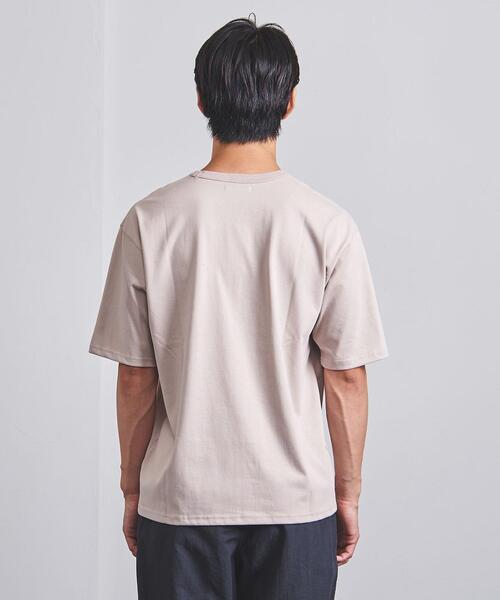 UNITED ARROWS（ユナイテッドアローズ）の「【WEB限定】＜UNITED ARROWS＞ コットン/ポリエステル カラー Tシャツ（Tシャツ/カットソー・メンズ・ホワイト/ライトグレー/ライトブルー/ブラック/ベージュ/オフホワイト/ダークグレー/ライトピンク/ケリー/ロイヤルブルー・SMALL/MEDIUM/LARGE/X-LARGE）」の18枚目の写真