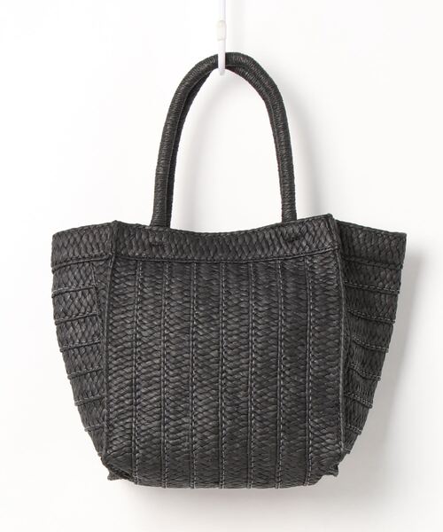 BASE（ベース）の「レディース カゴ トートバッグ（かごバッグ・レディース・ベージュ/ブラック/グレー系その他/ベージュ系その他/グレー/ピンク・FREE）」の17枚目の写真