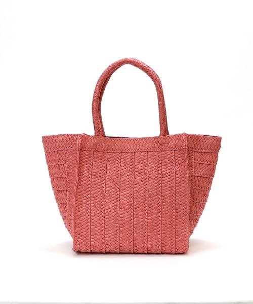 BASE（ベース）の「レディース カゴ トートバッグ（かごバッグ・レディース・ベージュ/ブラック/グレー系その他/ベージュ系その他/グレー/ピンク・FREE）」の14枚目の写真